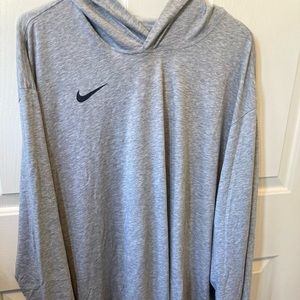NIKE men’s gray hoodie 4XL